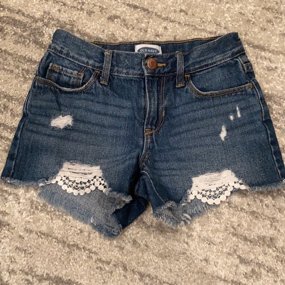 Old Navy Jean shorts size 8